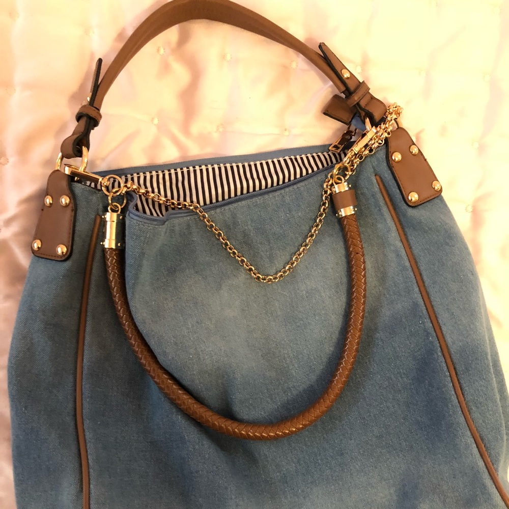 Denim Boho Bag